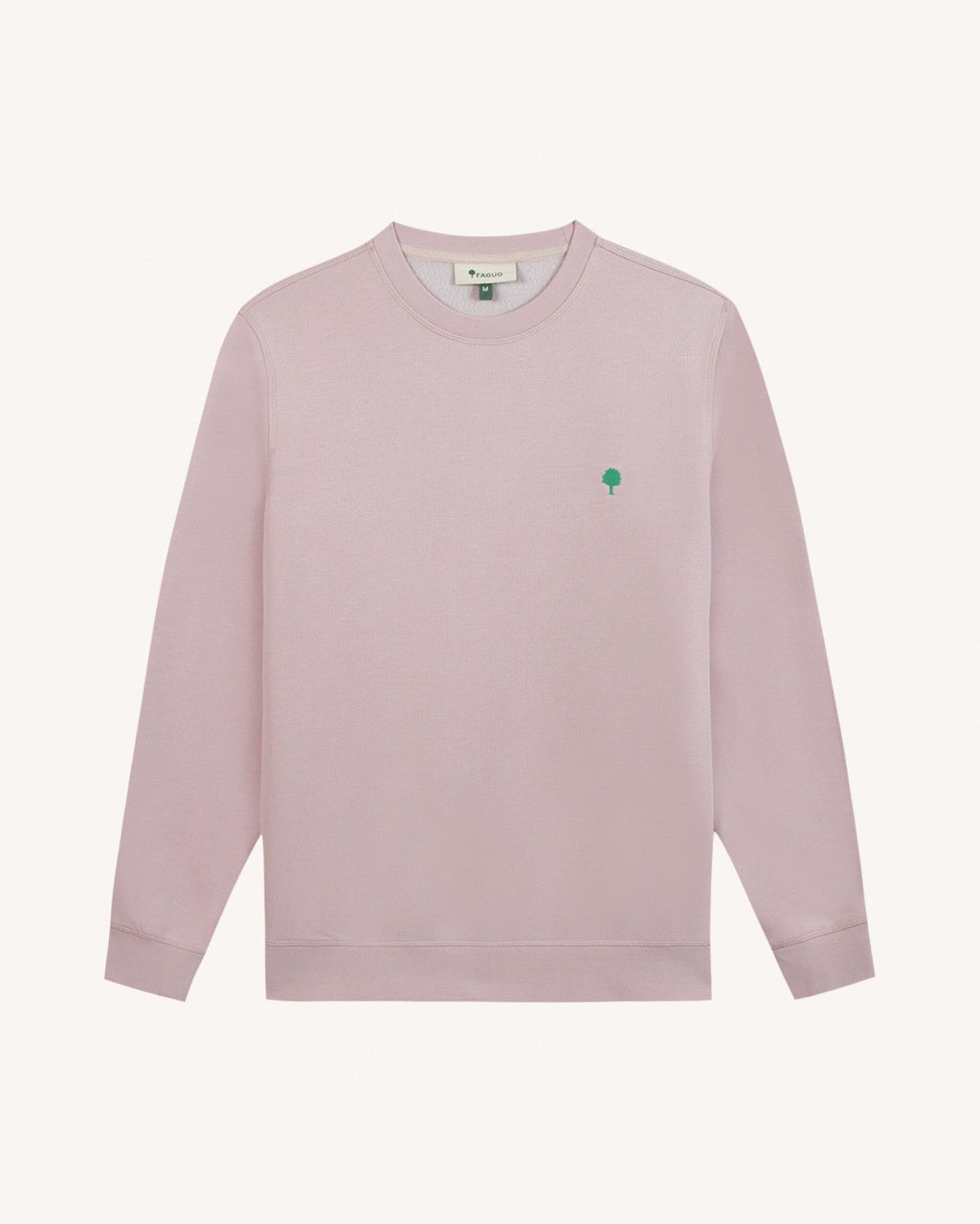 Sweat Col Rond Rose Grisé