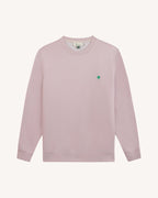 Sweat Col Rond Rose Grisé