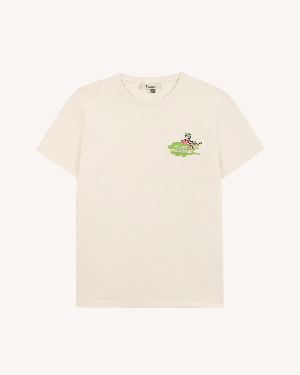 Camiseta cruda Plant Forever de algodón