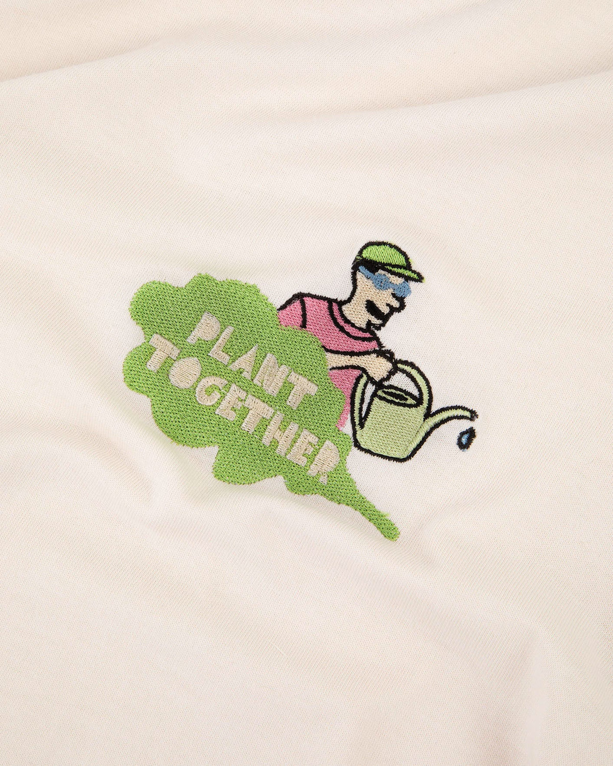Camiseta cruda Plant Forever de algodón