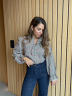 Blouse à carreaux Jeanne