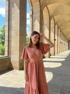 VESTIDO LARGO BELLA ROSA