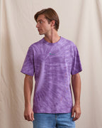 T-Shirt Tye And Dye Violet