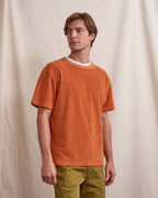 T-Shirt Velours Brique
