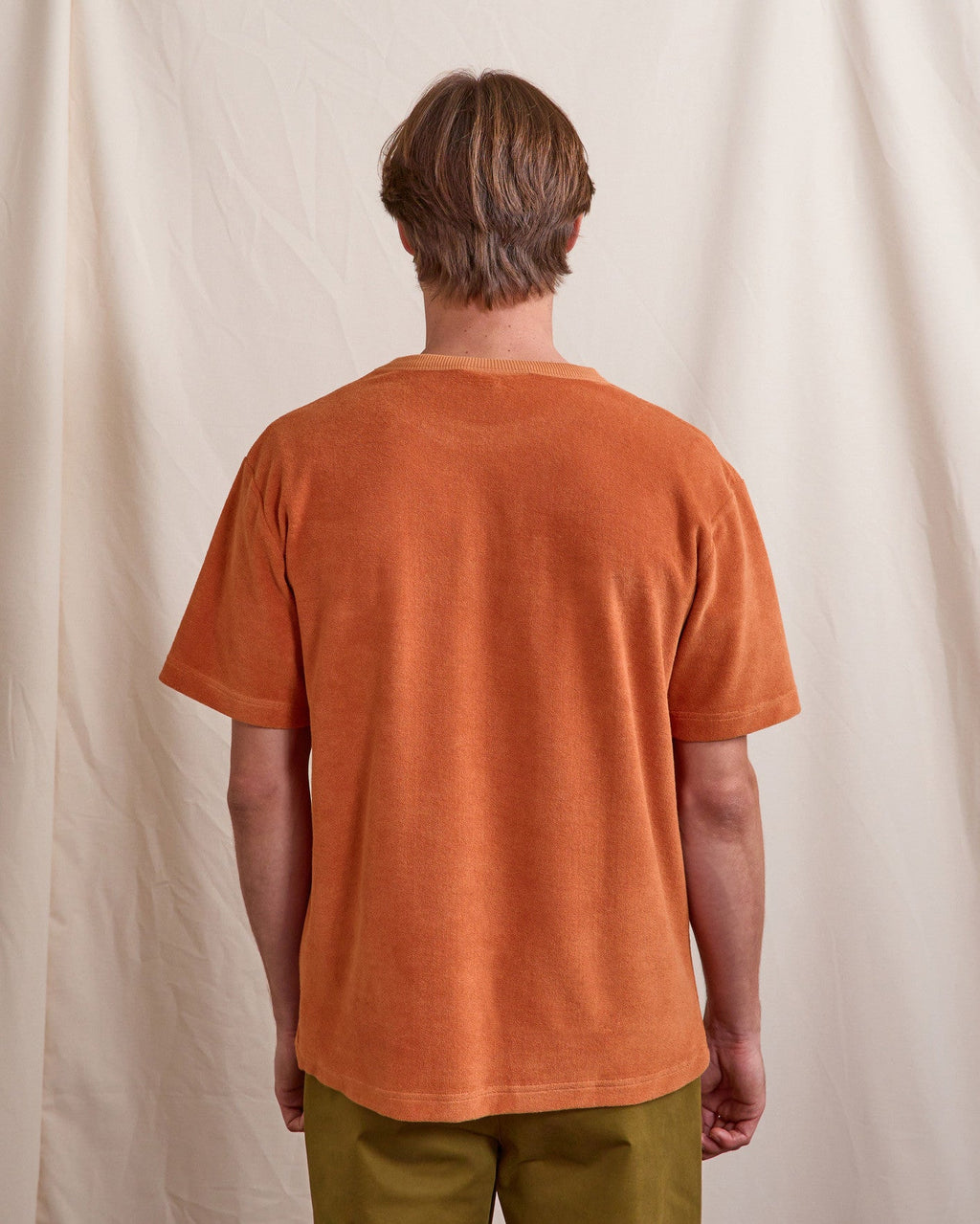 T-Shirt Velours Brique