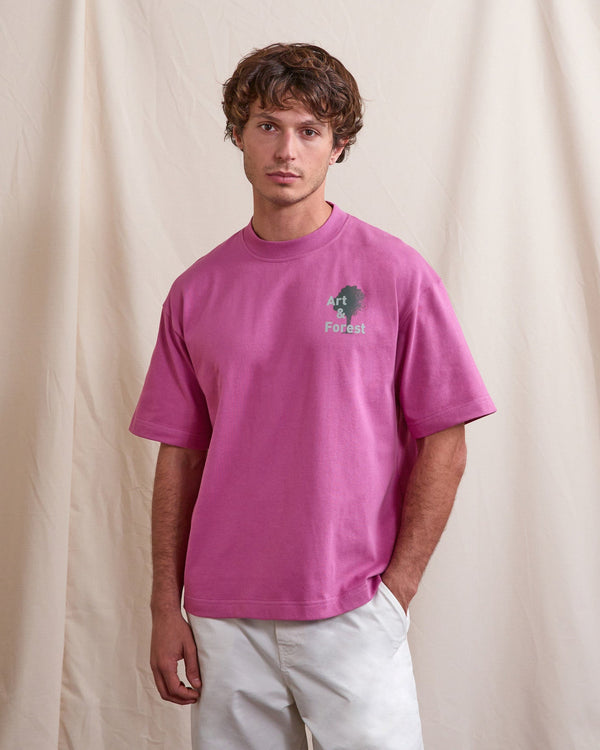 T-Shirt Imprimé Forest Fuschia