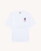 Biały T-shirt z nadrukiem Forest