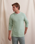 Langarmshirt Hellgrün Baumwolle