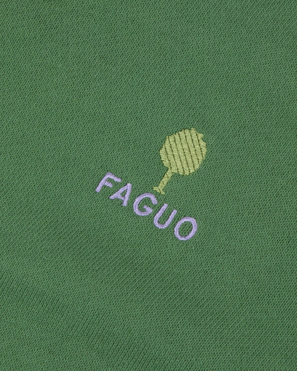 Sweat Zippé Vert Coton Bio