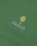 Sweat Zippé Vert Coton Bio