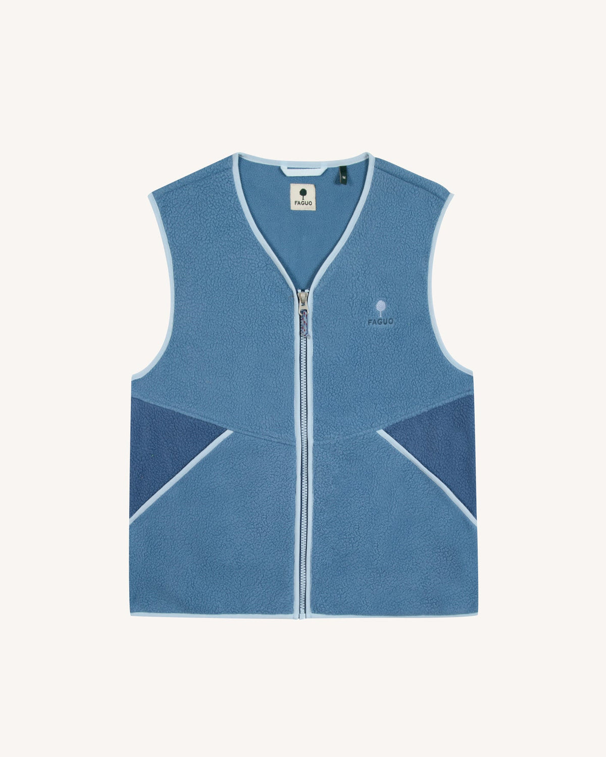 Veste Polaire Sans Manches Bleu