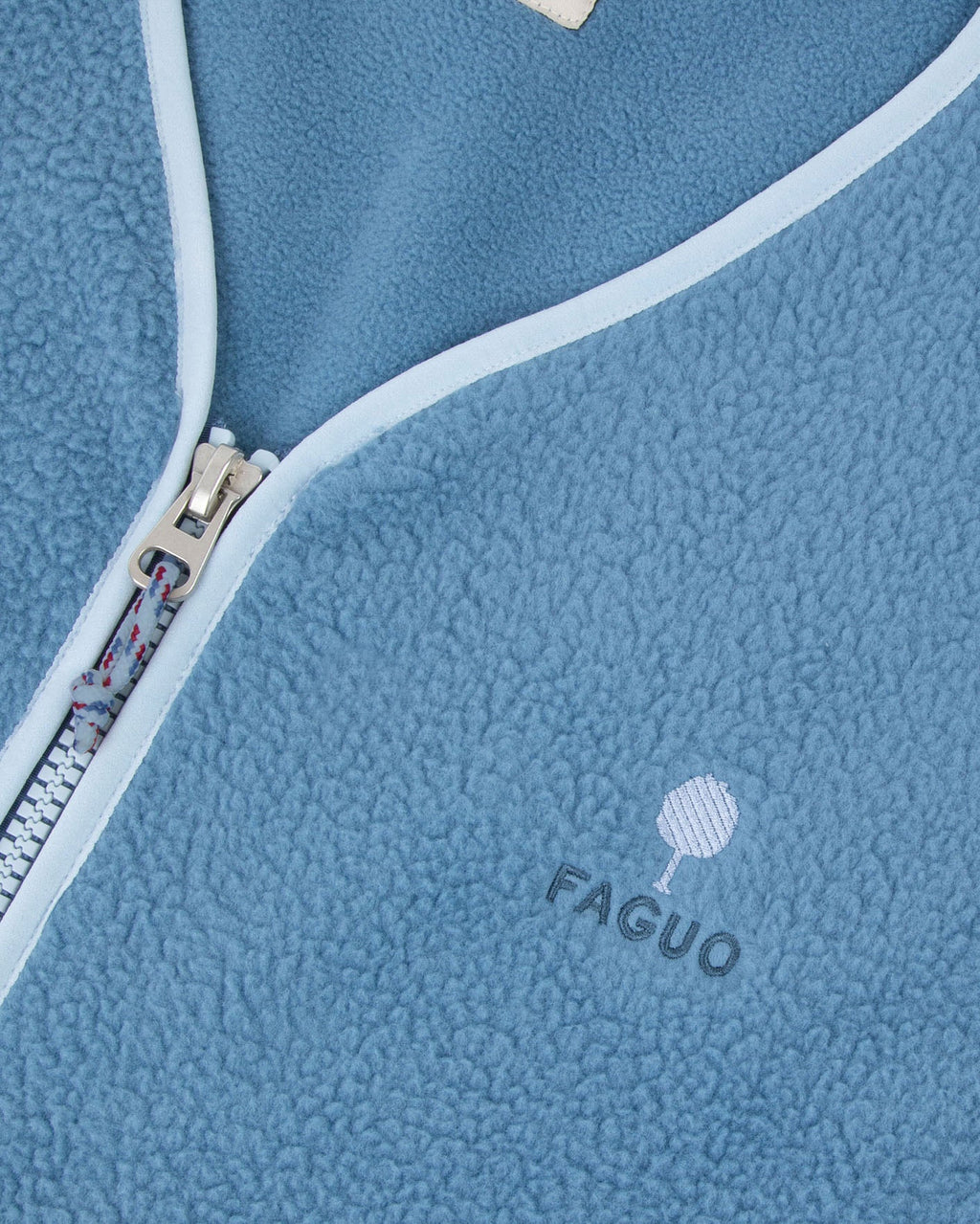 Veste Polaire Sans Manches Bleu