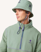 Polaire Zippée Vert Clair