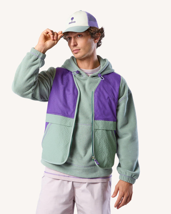 Veste Sans Manches Vert Clair