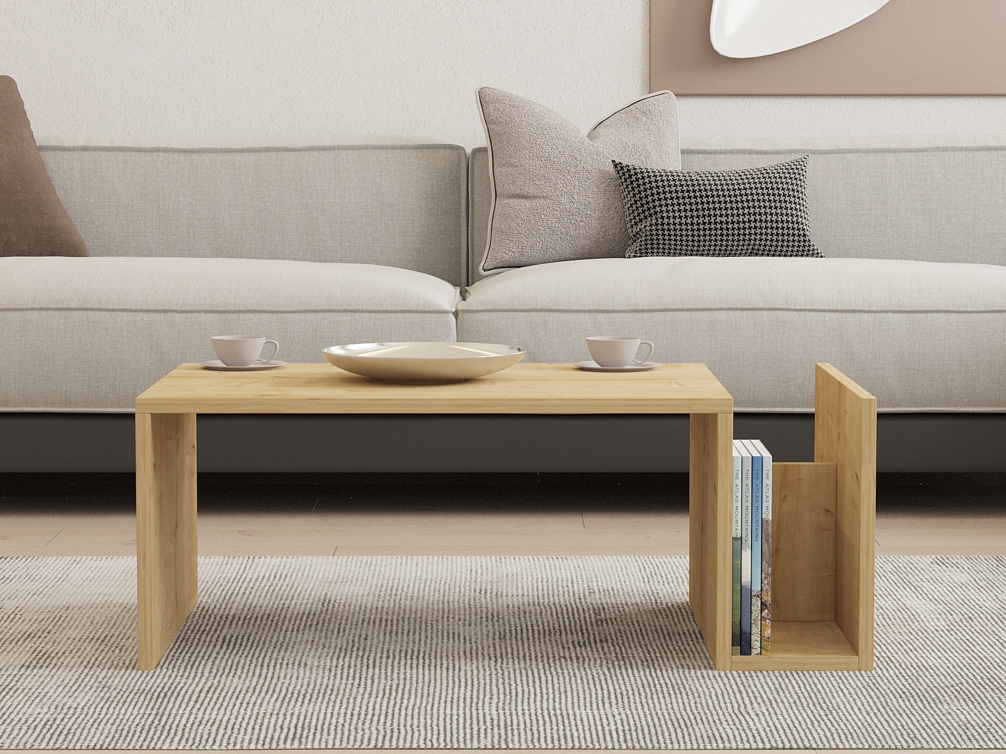 Coffee Tables Memo - Sapphire Oak