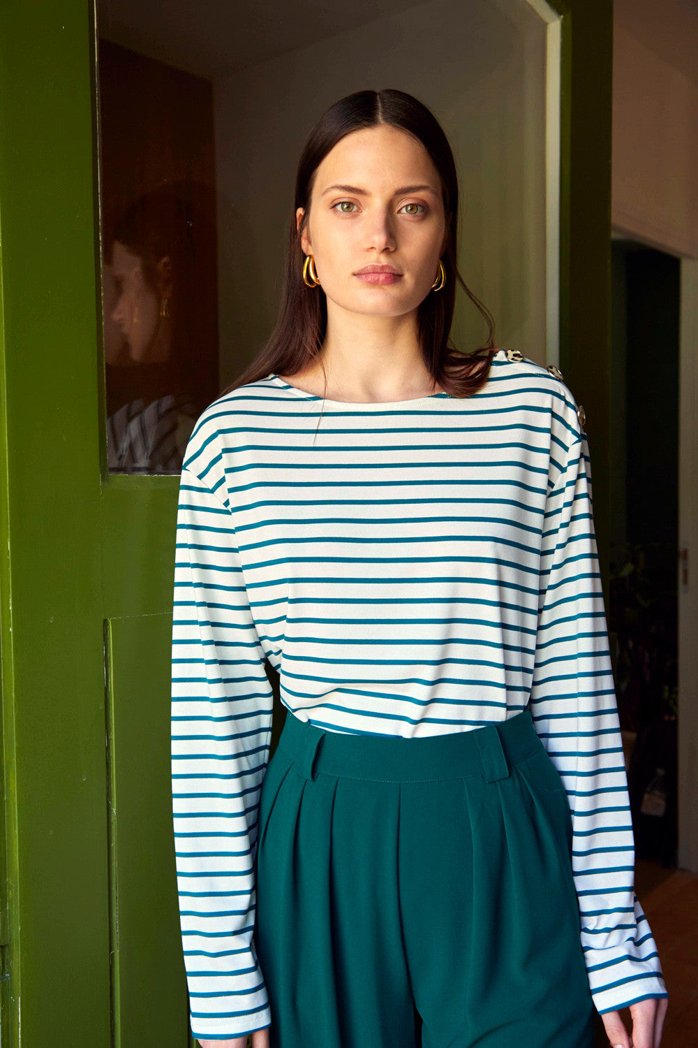 T-Shirt Toscane - Marin Vert