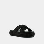 Jonak - Mules Walder Corde - Negro