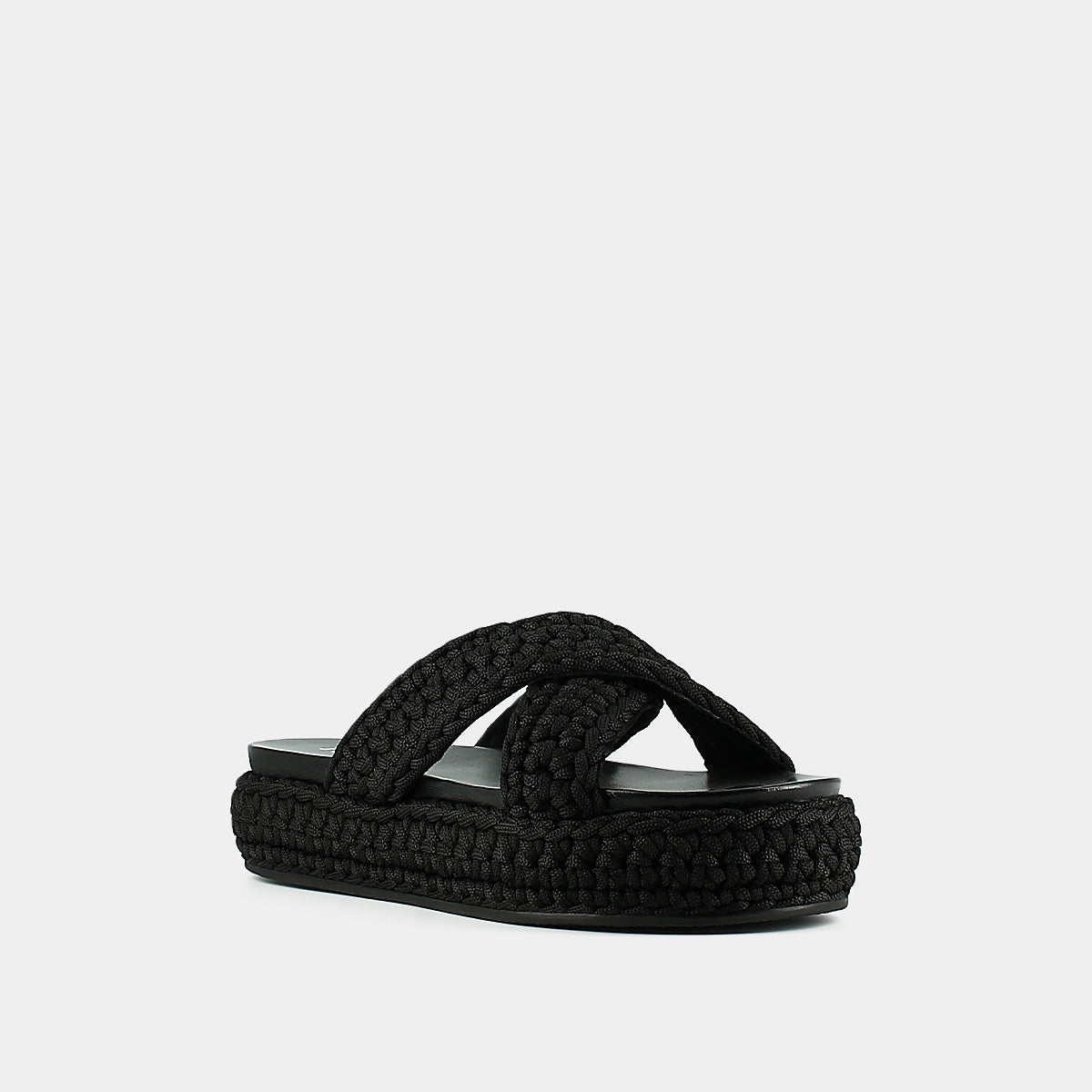 Jonak - Mules Walder Corde - Negro