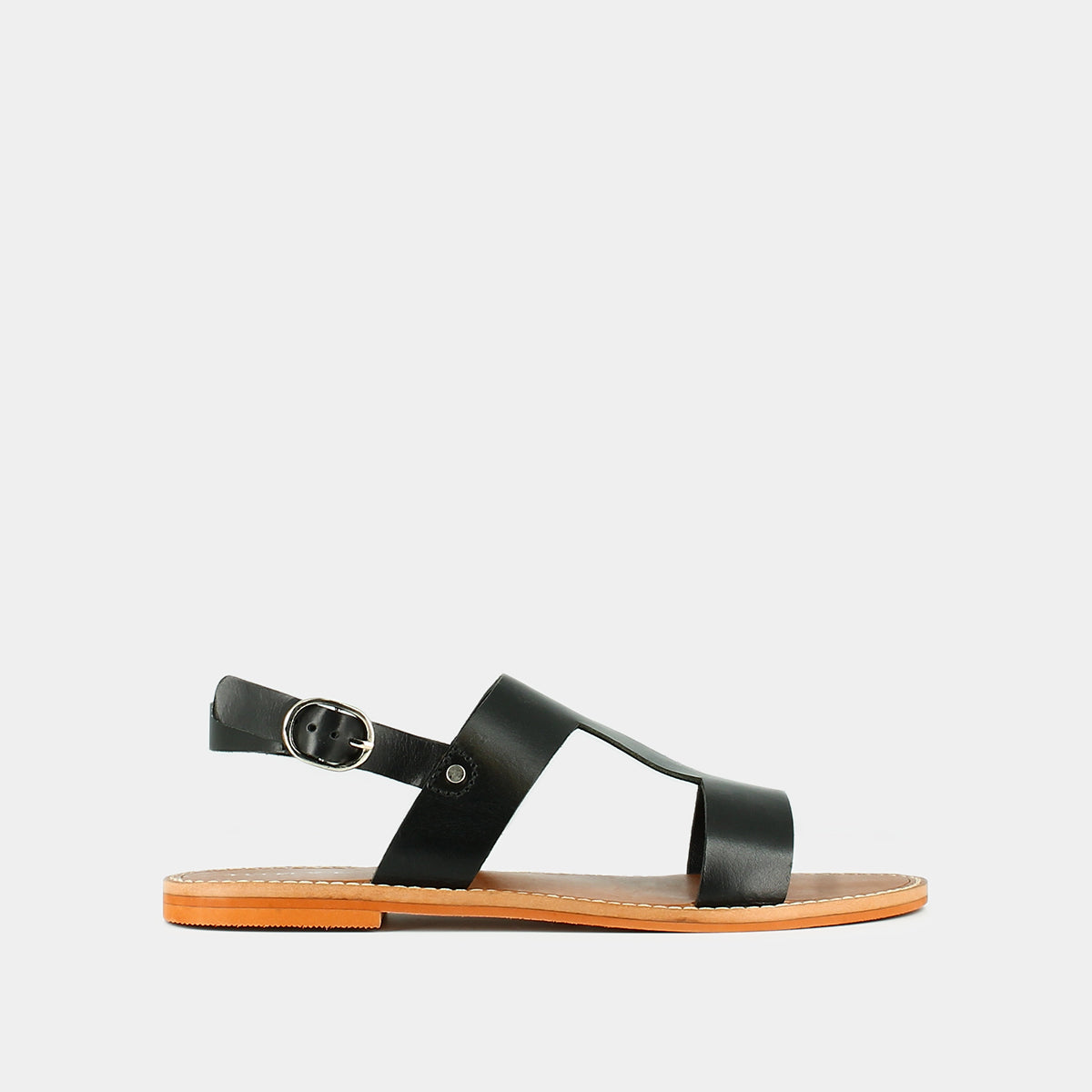 Plagettes Willona Cuir - Noir