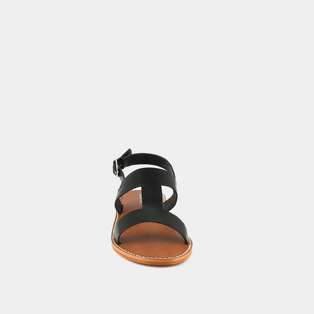 Plagettes Willona Cuir - Noir