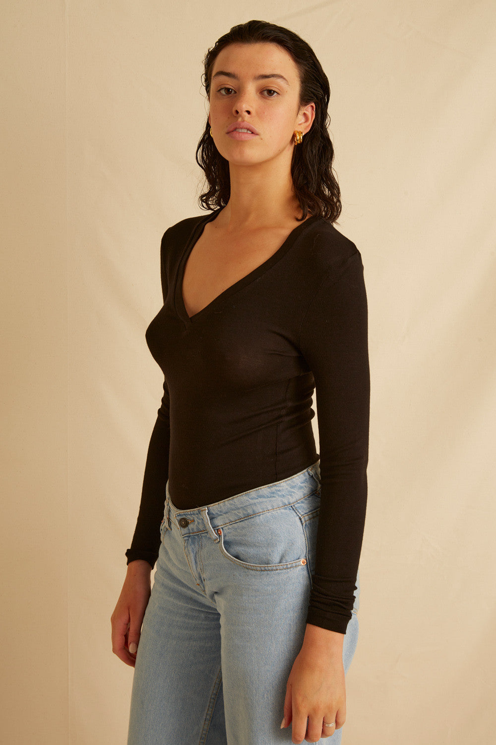 T-Shirt Tamir - Zwart