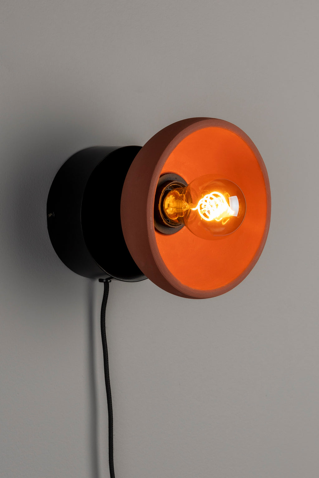 Zahra - Wall Lamp - Ceramic - Red