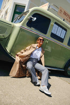 Trench Coat Paul Beige/Leopard