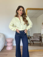 Léonie Light Yellow Wool Knit