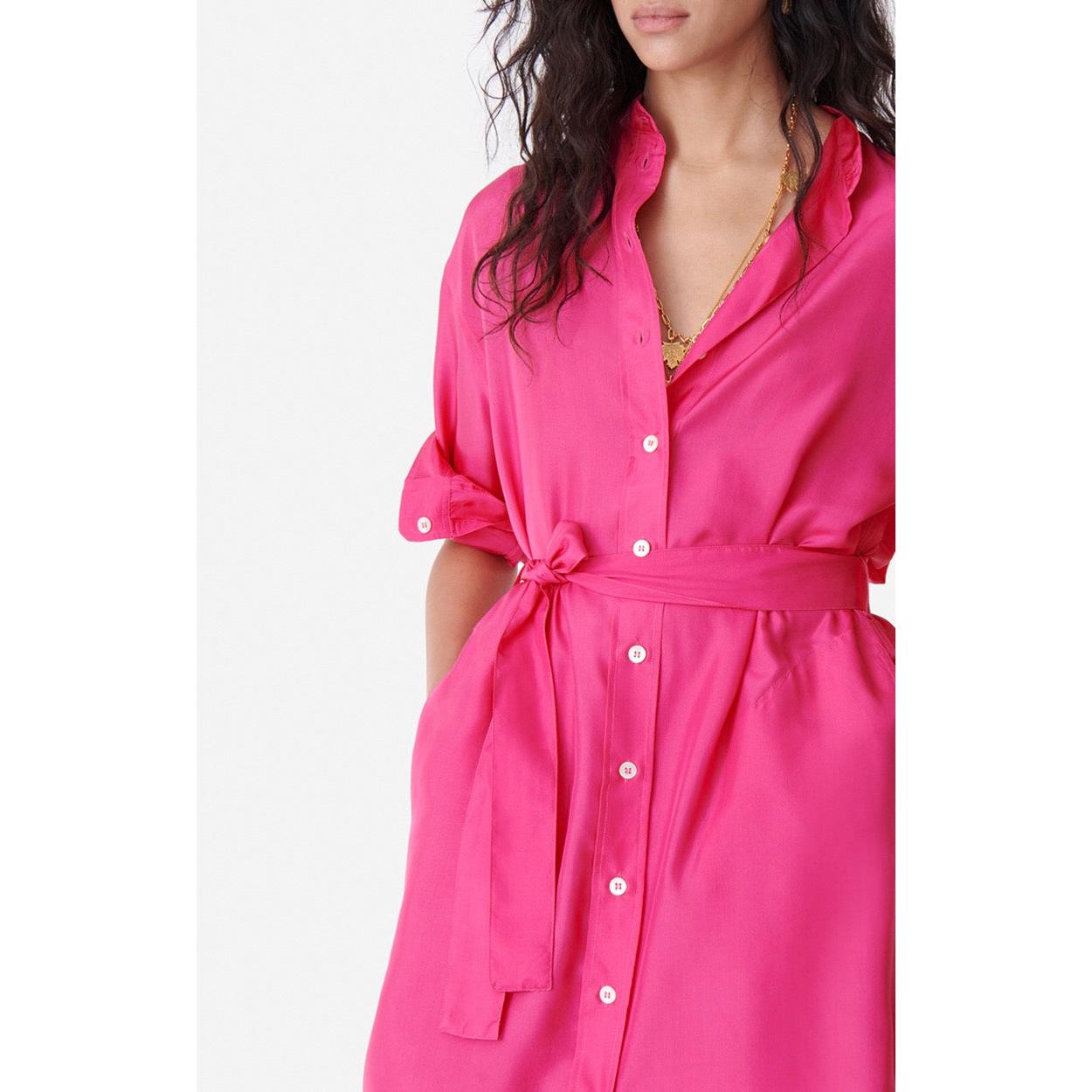 Vanessa Bruno - Landric Dress - Fuchsia