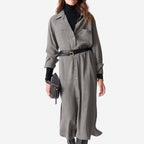 Vanessa Bruno - Vestido Doll - Gris Claro