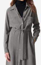 Vanessa Bruno - Vestido Doll - Gris Claro