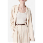 Vanessa Bruno - Chaqueta Virginia - Greige