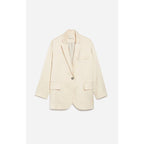 Vanessa Bruno - Chaqueta Virginia - Greige