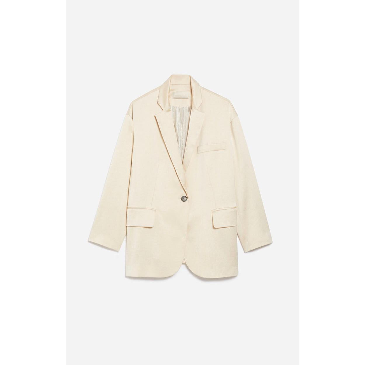 Vanessa Bruno - Chaqueta Virginia - Greige
