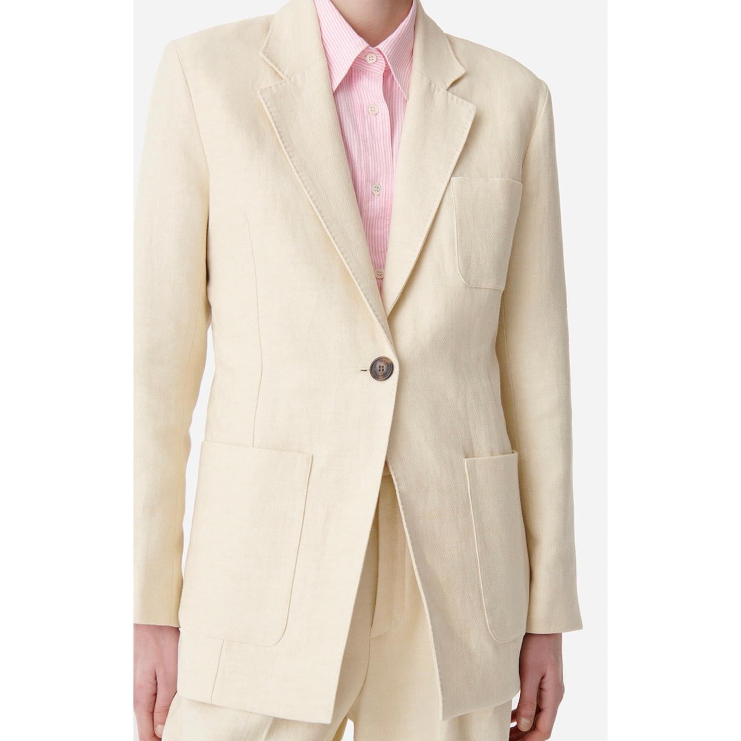 Caline Jacket - Beige/Ivory