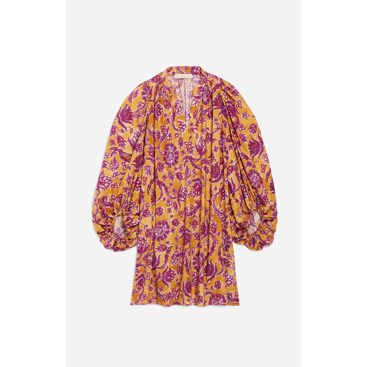 Vanessa Dress - Saffron