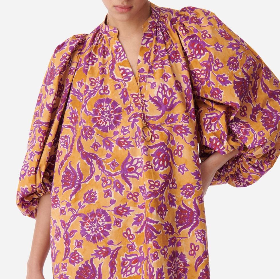Vanessa Dress - Saffron