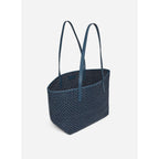 Vanessa Bruno - Panier En Cuir & Coton - Denim