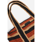Vanessa Bruno - Tote Petit Cabas Pm - Multico/Biscuit
