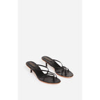Vanessa Bruno - Sandalias de Cuero con Curtido Vegetal - Negro