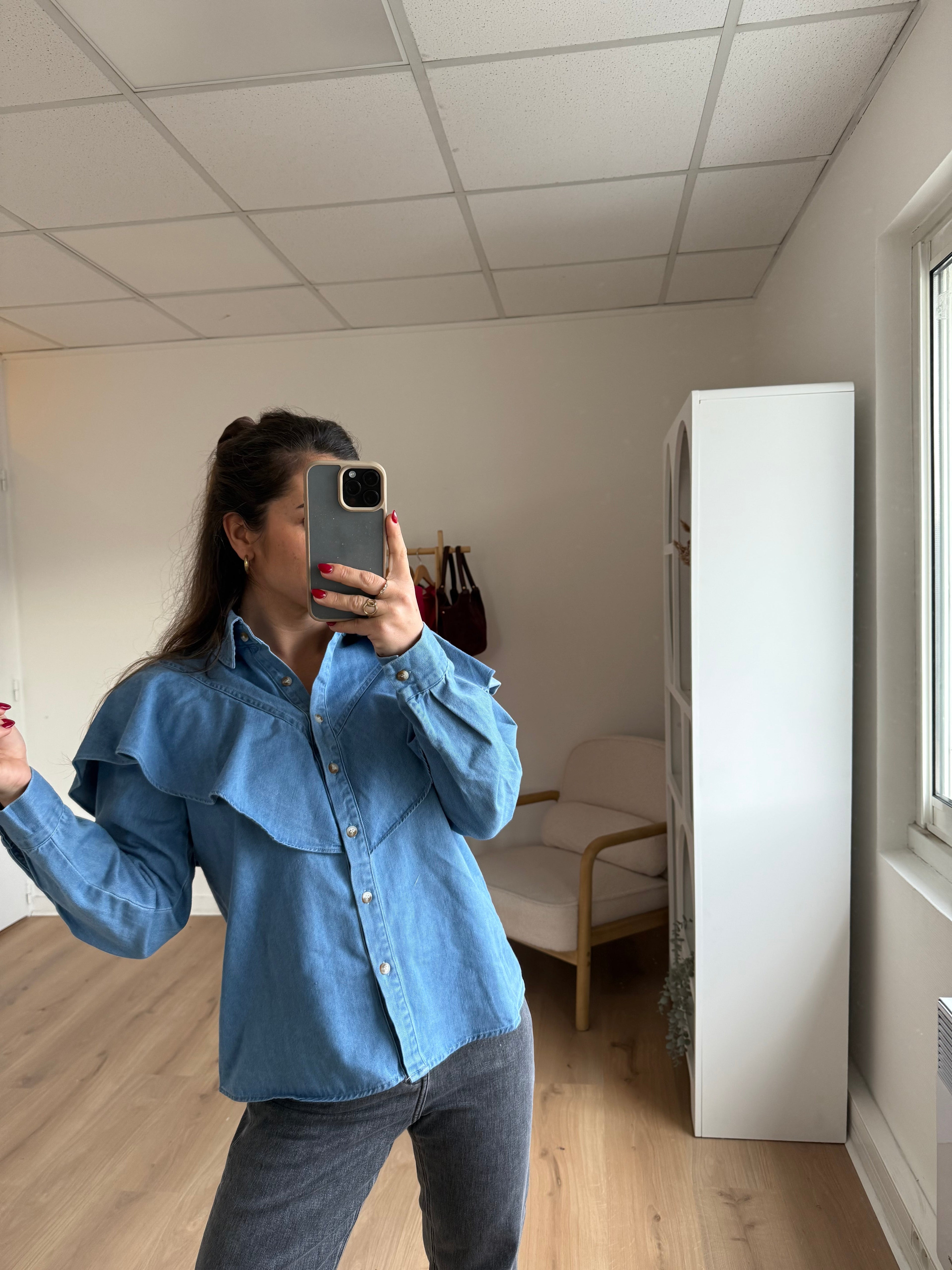 Blusa vaquera Agathe