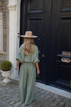 Ugo Short Blouse - Khaki