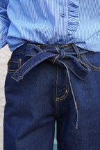 Jean Large Eliott Denim Foncé
