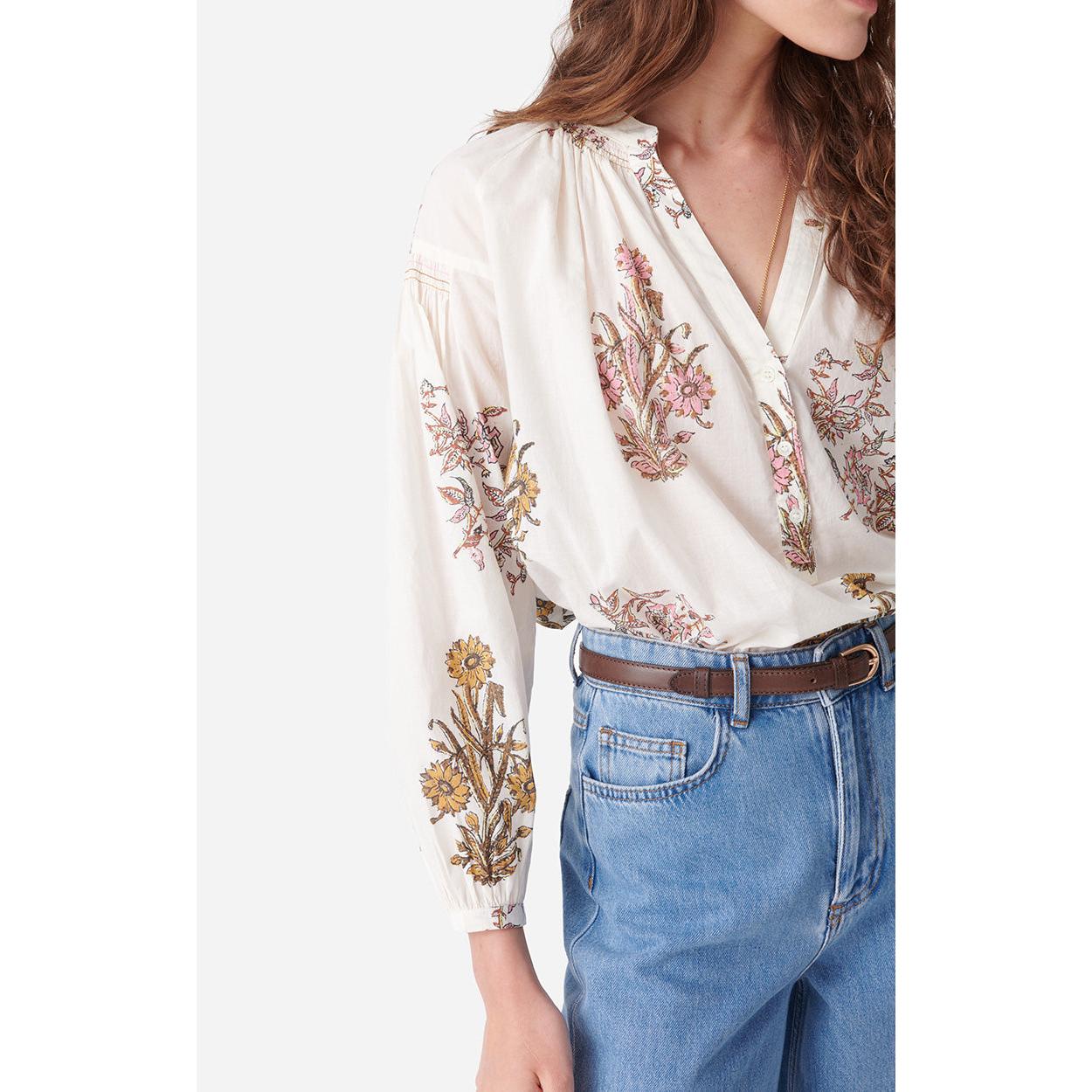 Vanessa Bruno - Blusa Nipoa - Crudo