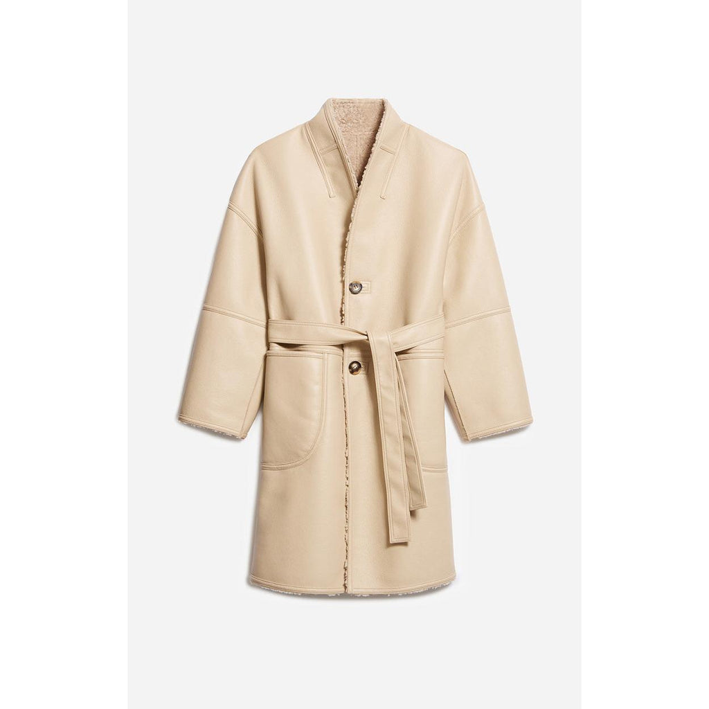 Vanessa Bruno - Abrigo Duran - Beige