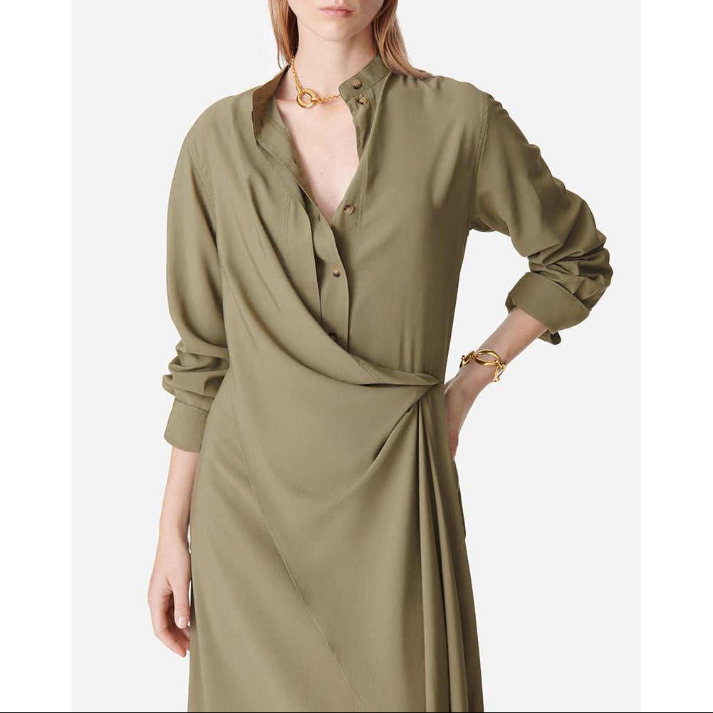 Vanessa Bruno - Vestido Dolmen - Caqui