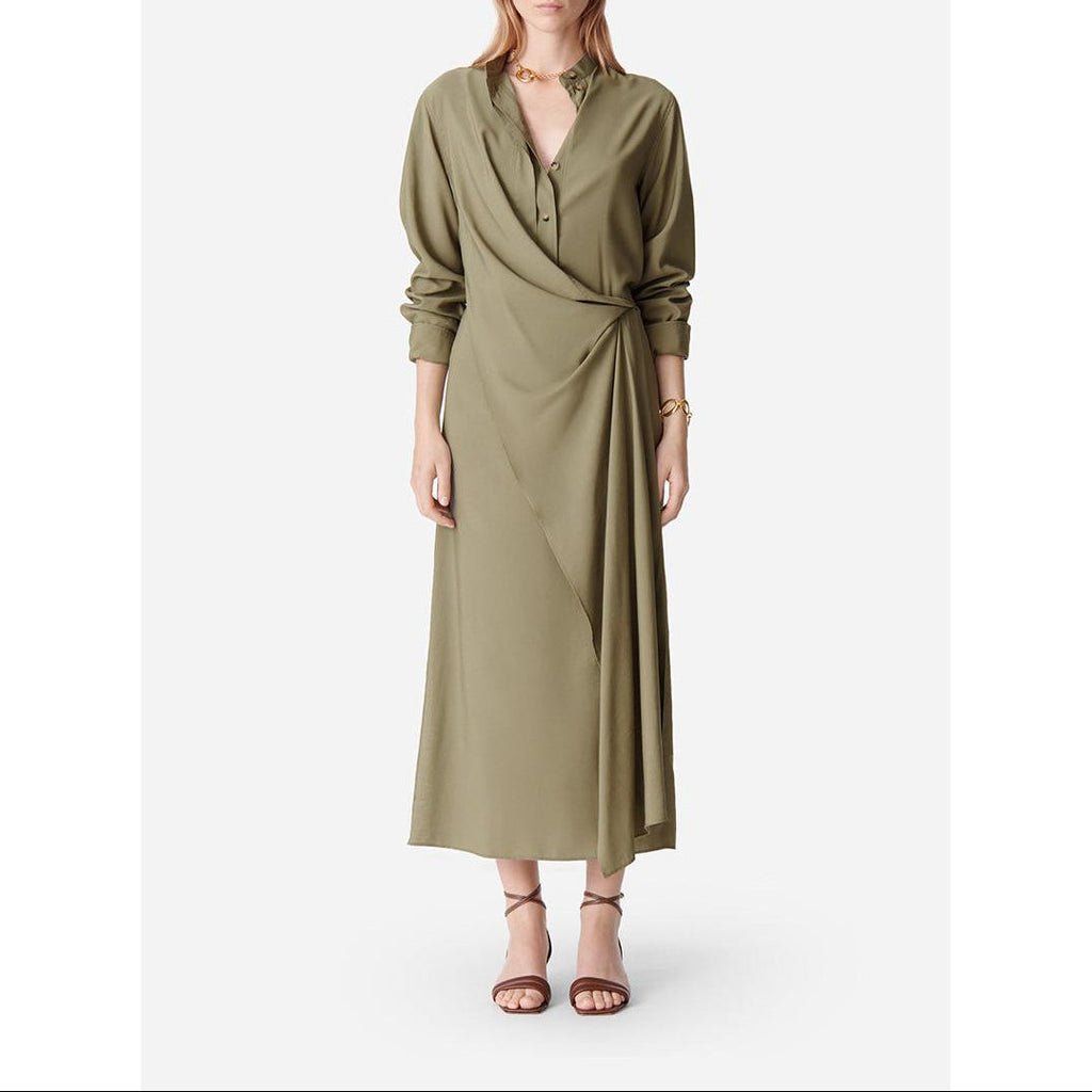 Vanessa Bruno - Vestido Dolmen - Caqui