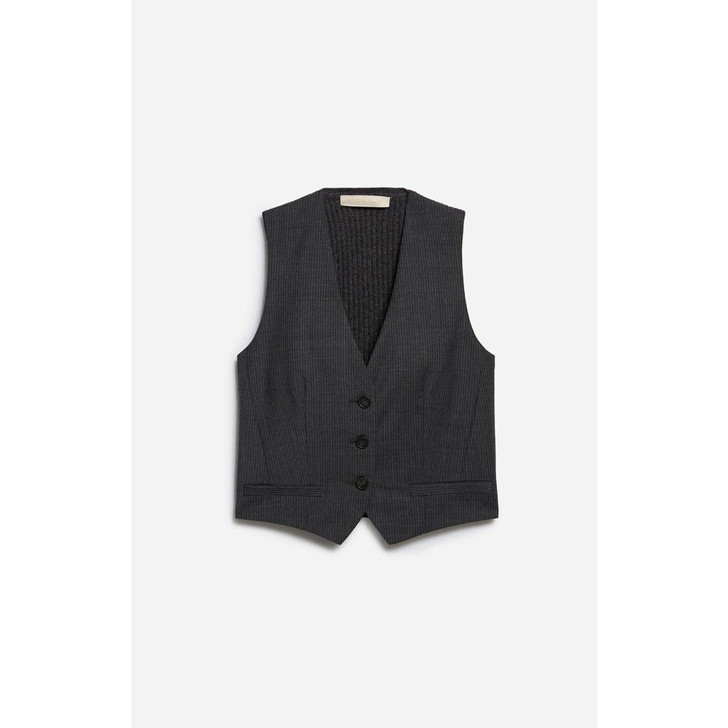 Vanessa Bruno - Denso Suit Waistcoat - Anthracite Marl