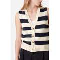 Vanessa Bruno - Dounya Cardigan - Ecru & Navy