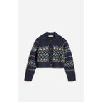 Cardigan Damas - Marineblå